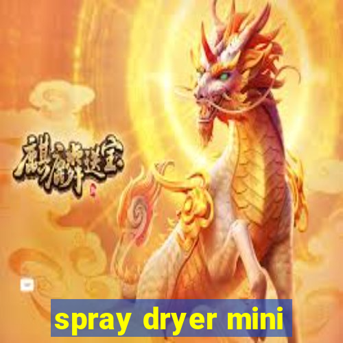 spray dryer mini